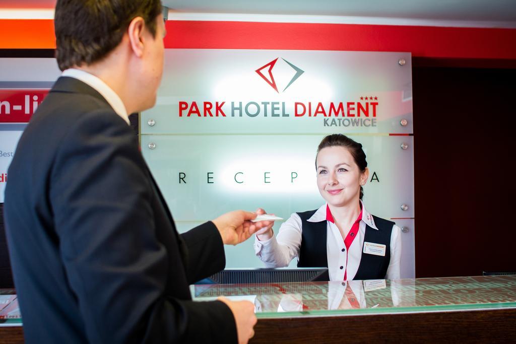 Park Hotel Diament Katowice Exterior foto